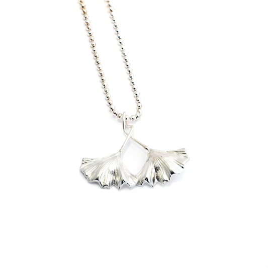 Ginkgo Leaf Necklace