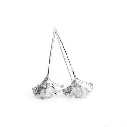 Ginkgo Leaf Earrings