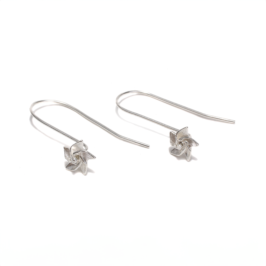 Pinwheel Hook Earrings