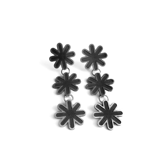 Geo Pop Flower Teeny Drop Tres