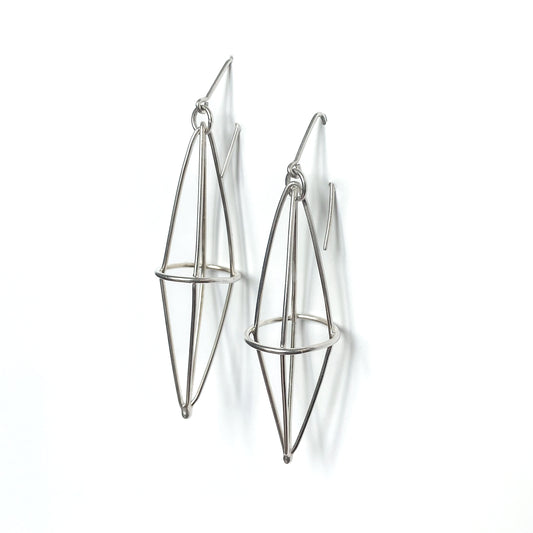 Mini Cage Earrings