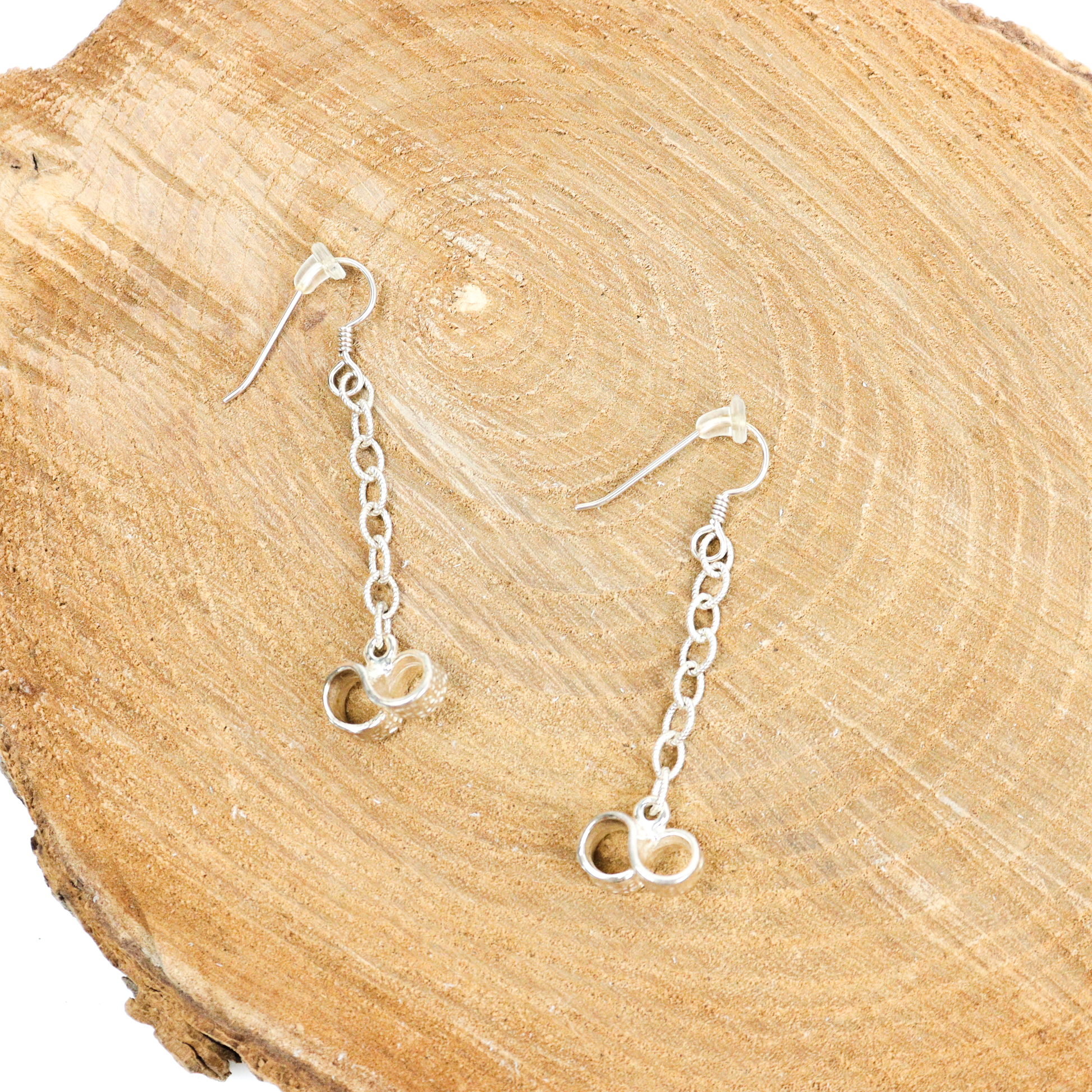 New York Button Dangle Earrings - Craft Council of BC