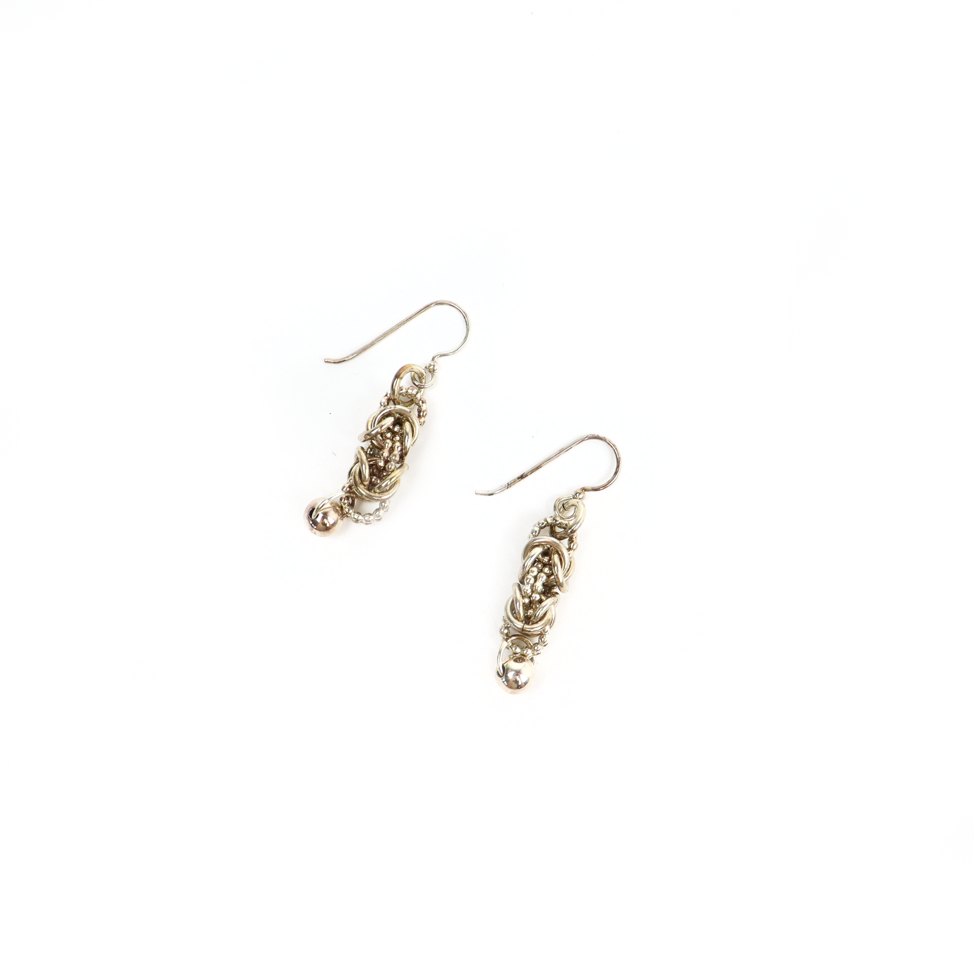 King Chain Mail Dangle Earrings - Craft Council of BC