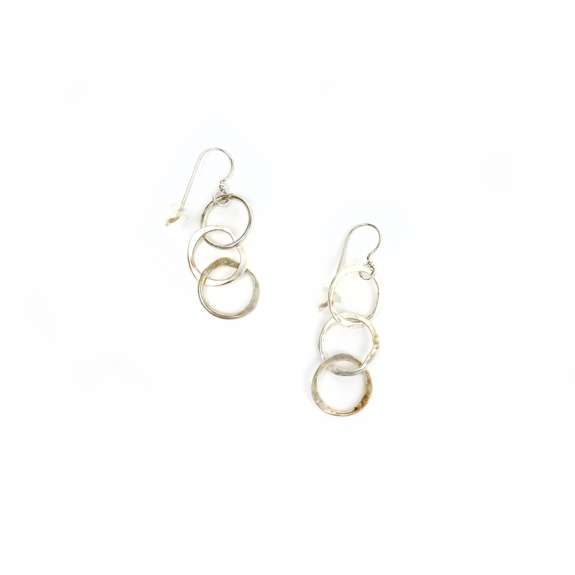 Hammered Dangle Earrings - Craft Council of BC