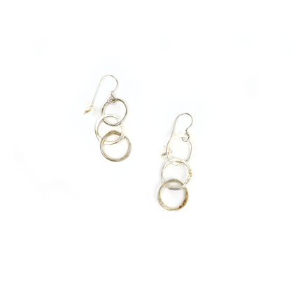 Hammered Dangle Earrings - Craft Council of BC