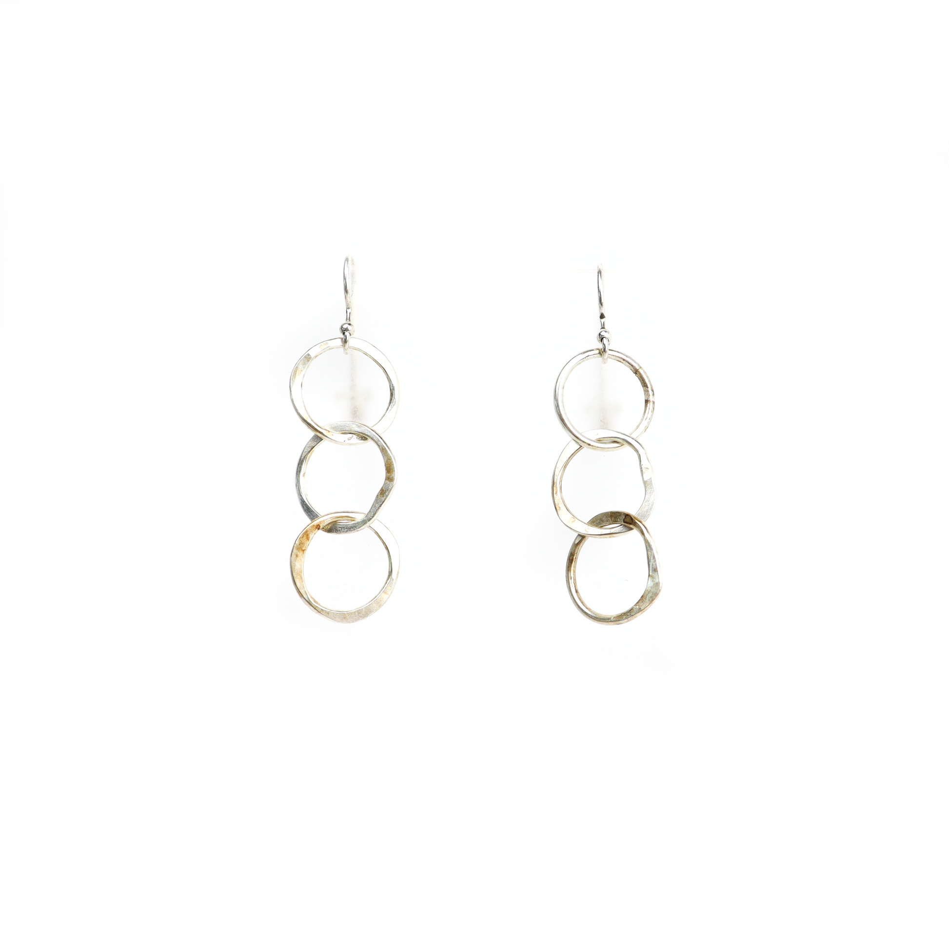 Hammered Dangle Earrings - Craft Council of BC