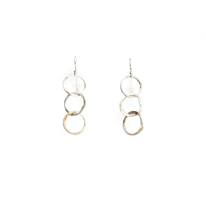 Hammered Dangle Earrings - Craft Council of BC