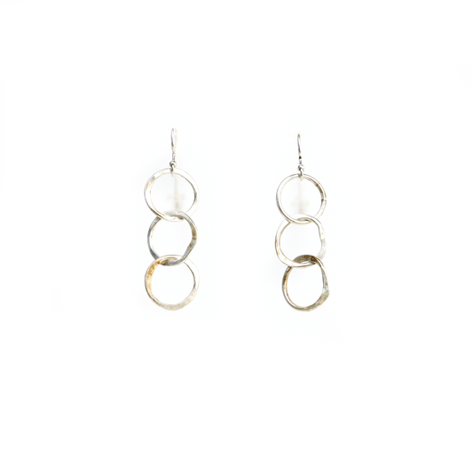 Hammered Dangle Earrings - Craft Council of BC