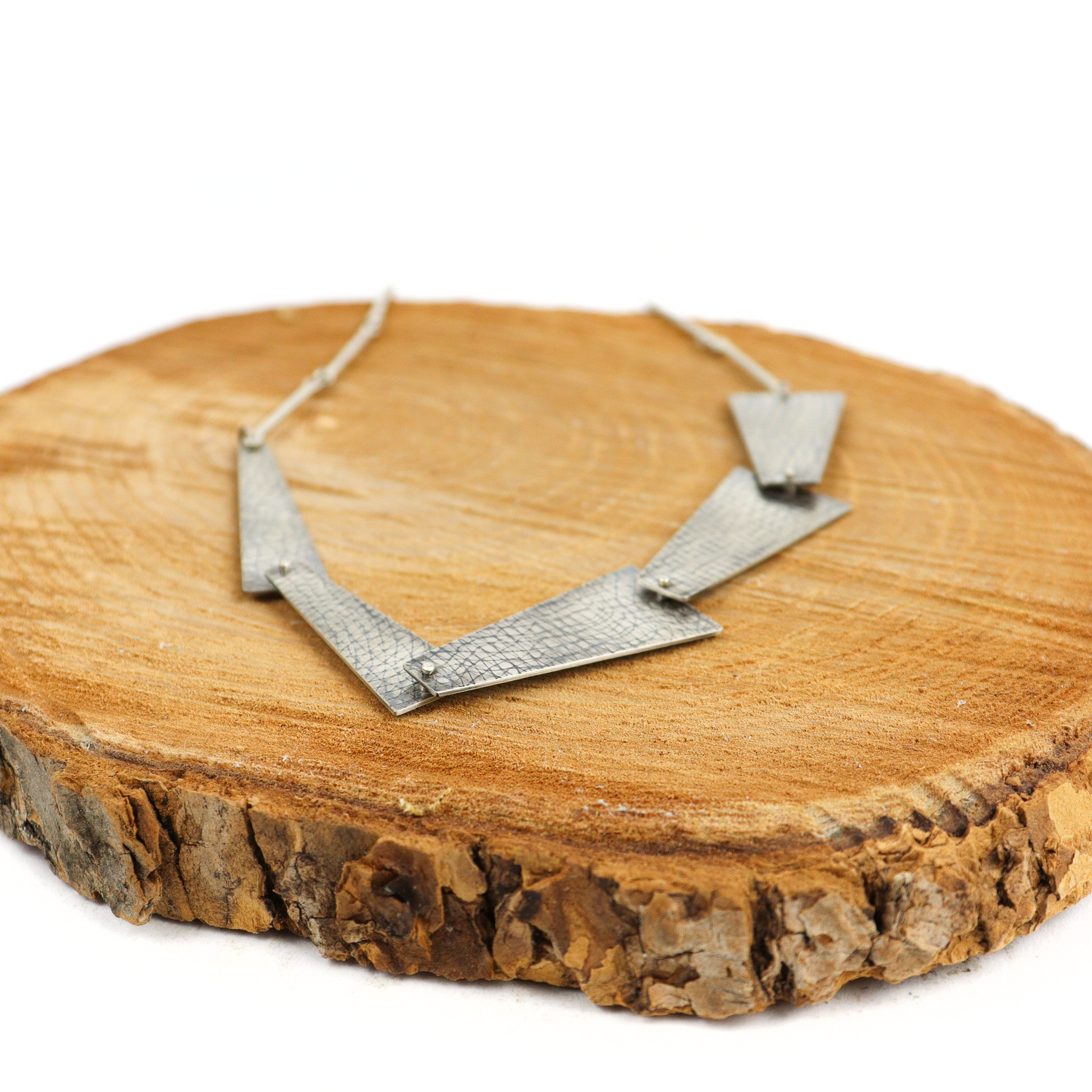 Riveted Trapezoid Necklace - Craft Council of BC