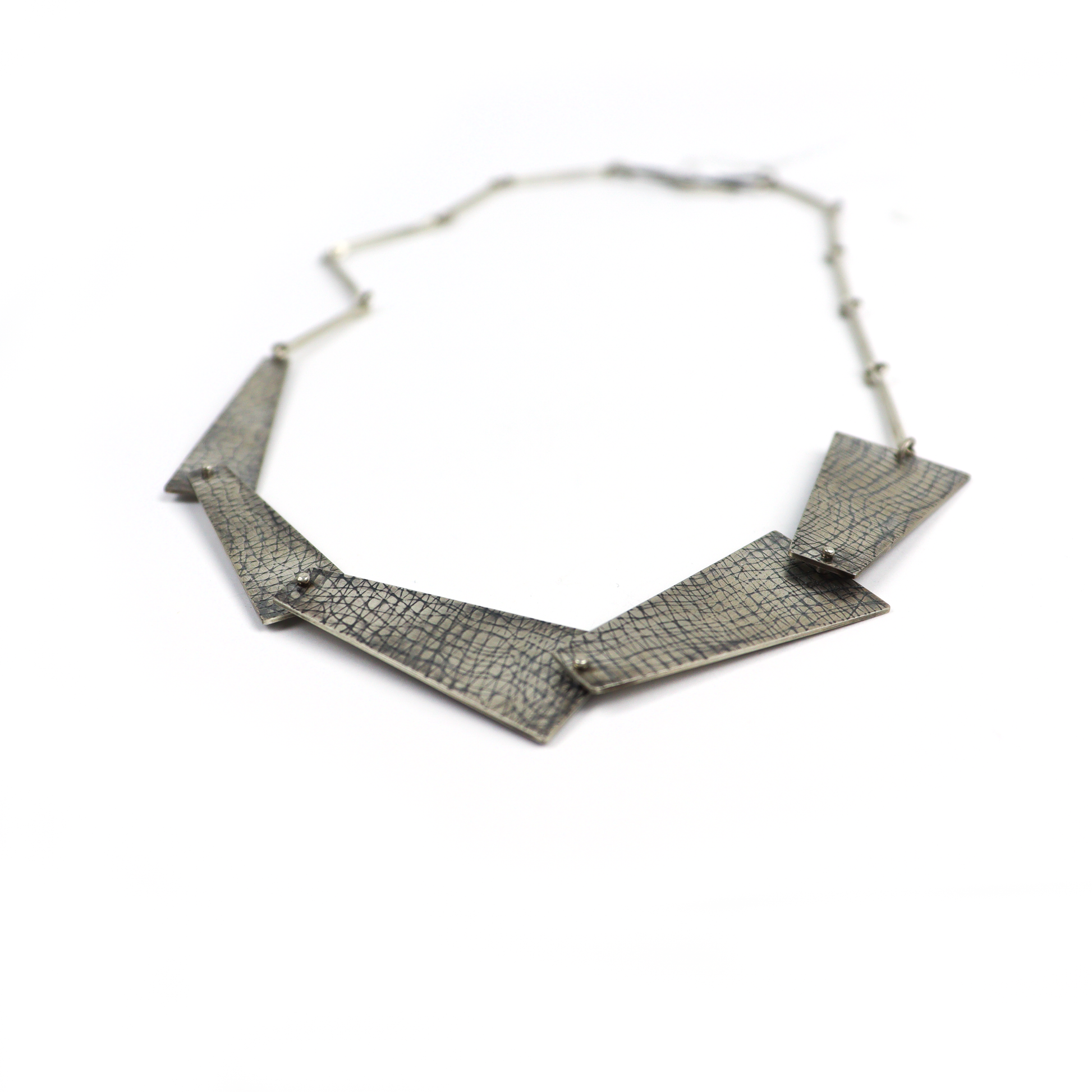Riveted Trapezoid Necklace - Craft Council of BC