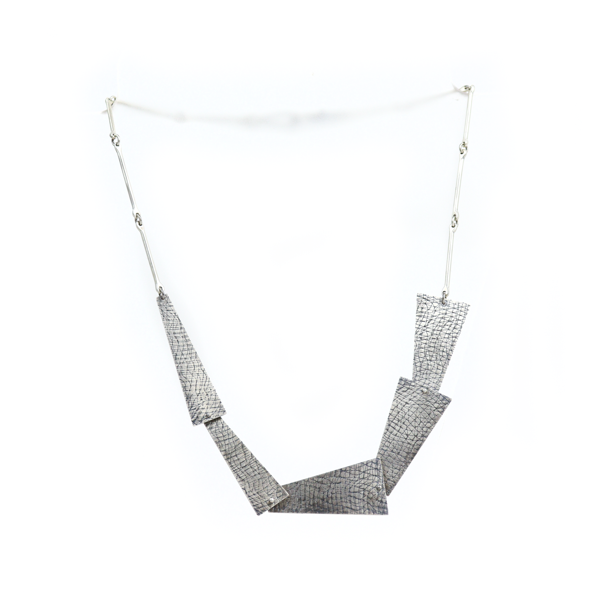 Riveted Trapezoid Necklace - Craft Council of BC