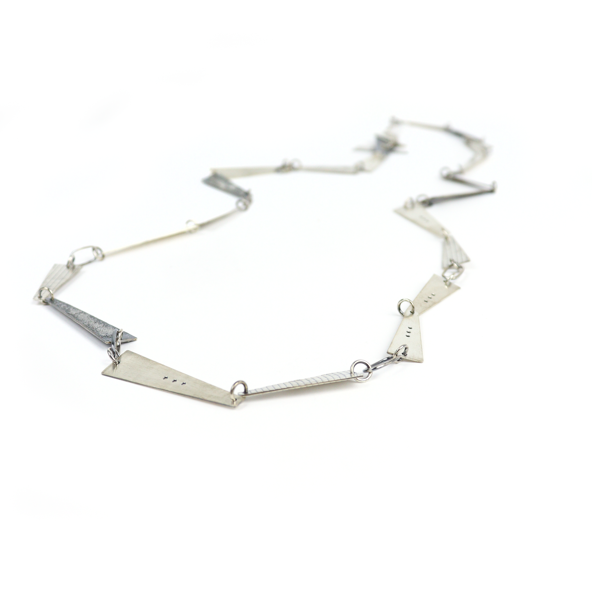 Trapezoid Chain Necklace - Craft Council of BC